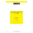 ZANUSSI FL1600 Manual de Usuario