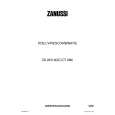 ZANUSSI ZD 22/5 AGO Manual de Usuario