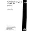 AEG FAV375I-B Manual de Usuario