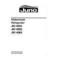 JUNO-ELECTROLUX JKI 4055 Manual de Usuario