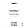 ZANUSSI ZK 21/6 R Manual de Usuario