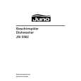 JUNO-ELECTROLUX JSI5562W Manual de Usuario