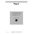 REX-ELECTROLUX RLMW85 Manual de Usuario