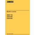 ZANUSSI ZBM763X Manual de Usuario