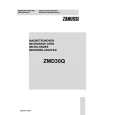 ZANUSSI ZMD30QX Manual de Usuario