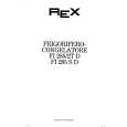 REX-ELECTROLUX FI285/2TD Manual de Usuario