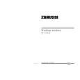 ZANUSSI TJ1274H Manual de Usuario