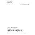 MOFFAT MSF610B Manual de Usuario