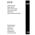 AEG 618K8-BN/EX Manual de Usuario