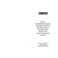 ZANUSSI Z21/9R Manual de Usuario
