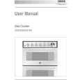 ZANUSSI ZCG7550WL Manual de Usuario