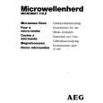 AEG Micromat 112 Z w Manual de Usuario
