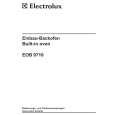 ELECTROLUX EOB9710X Manual de Usuario