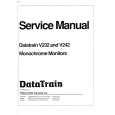 DATATRAIN V242 Manual de Servicio