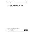 AEG Lavamat 2004 Manual de Usuario