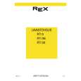 REX-ELECTROLUX RTI9N Manual de Usuario