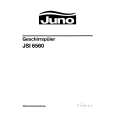 JUNO-ELECTROLUX JSI6560E Manual de Usuario