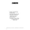 ZANUSSI ZFK22/9 Manual de Usuario