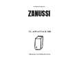 ZANUSSI TLADV800 Manual de Usuario
