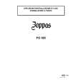 ZOPPAS PO420 Manual de Usuario