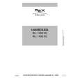 REX-ELECTROLUX RIL1000XC Manual de Usuario