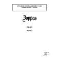 ZOPPAS PO22 Manual de Usuario