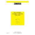 ZANUSSI TDS370T Manual de Usuario