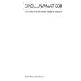 AEG Lavamat 608 w Manual de Usuario