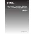 YAMAHA YST-SW205 Manual de Usuario