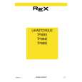 REX-ELECTROLUX TP08NE Manual de Usuario