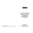 ZANUSSI ZK25/9X Manual de Usuario
