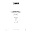 ZANUSSI F1207 Manual de Usuario