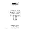 ZANUSSI ZI7164 Manual de Usuario