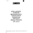 ZANUSSI ZFC14/4D Manual de Usuario