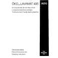AEG LAV485 Manual de Usuario
