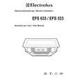 ELECTROLUX EFS633K/CH Manual de Usuario