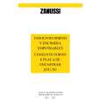 ZANUSSI ZOU561W Manual de Usuario