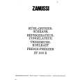 ZANUSSI ZF18/8K Manual de Usuario