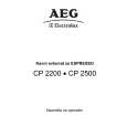AEG CP2500 Manual de Usuario