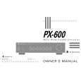 AUDIOACCESS PX-600 Manual de Usuario
