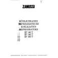 ZANUSSI ZF142T Manual de Usuario