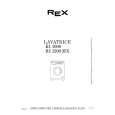 REX-ELECTROLUX RI1000 Manual de Usuario