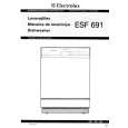 ELECTROLUX ESF691 Manual de Usuario