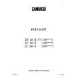 ZANUSSI ZC244R1 Manual de Usuario