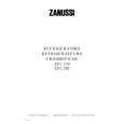 ZANUSSI ZFC170 Manual de Usuario