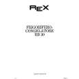 REX-ELECTROLUX RB30 Manual de Usuario