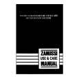 ZANUSSI VCH2005RW Manual de Usuario