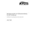 JUNO-ELECTROLUX JDK7940E Manual de Usuario