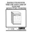 ZANUSSI MC5634 Manual de Usuario