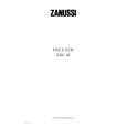 ZANUSSI ZGC42 Manual de Usuario